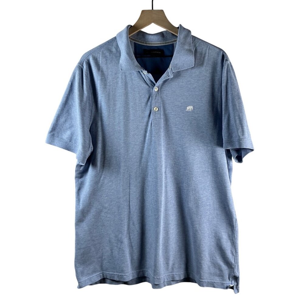 Banana Republic Men’s Standard-Fit Polo – Light Blue – Size XL
